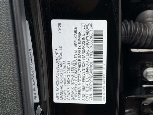 Certified 2025 Honda Accord Sport image 20