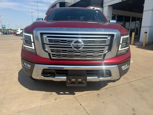 Used 2021 Nissan Titan Platinum Reserve w/ Moonroof Package AWD/4WD image 8