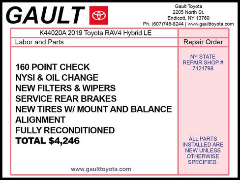 Used 2017 Toyota RAV4 XLE w/ Plus Extra Value Package AWD/4WD image 2