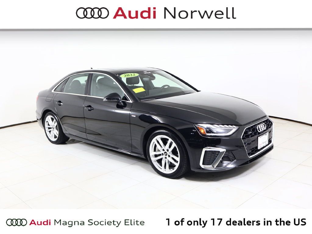 Used 2022 Audi A4 2.0T Premium Plus w/ Premium Plus Package AWD/4WD image 1