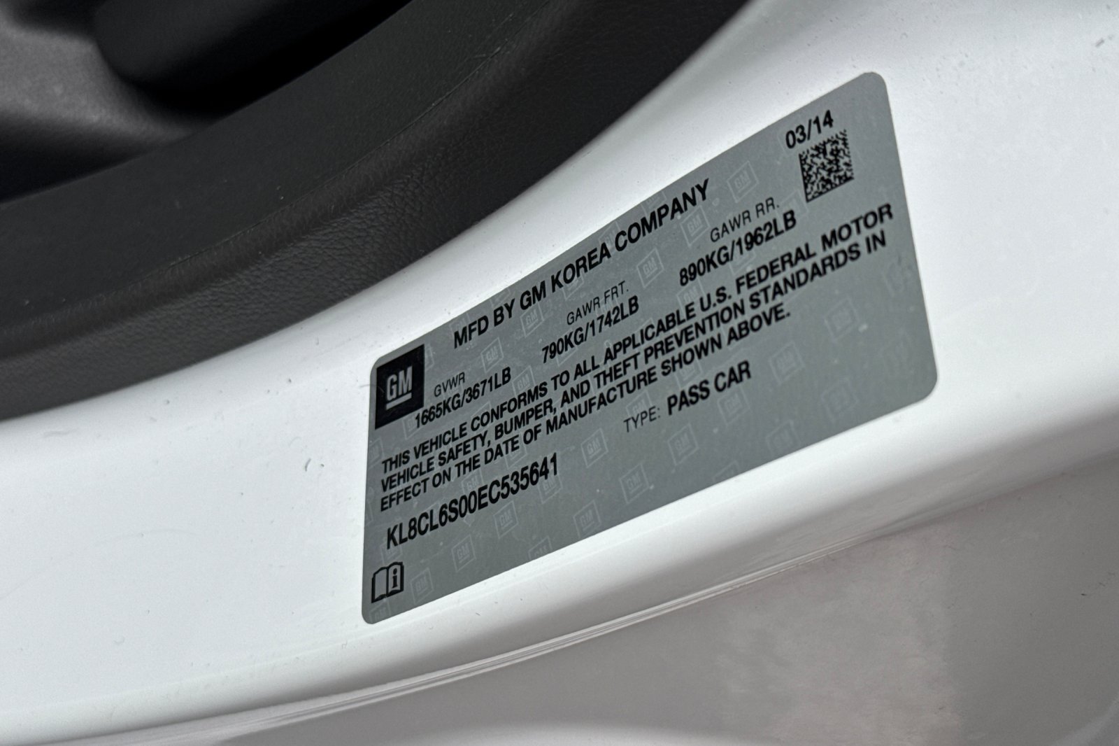 Used 2014 Chevrolet Spark LT FWD image 52