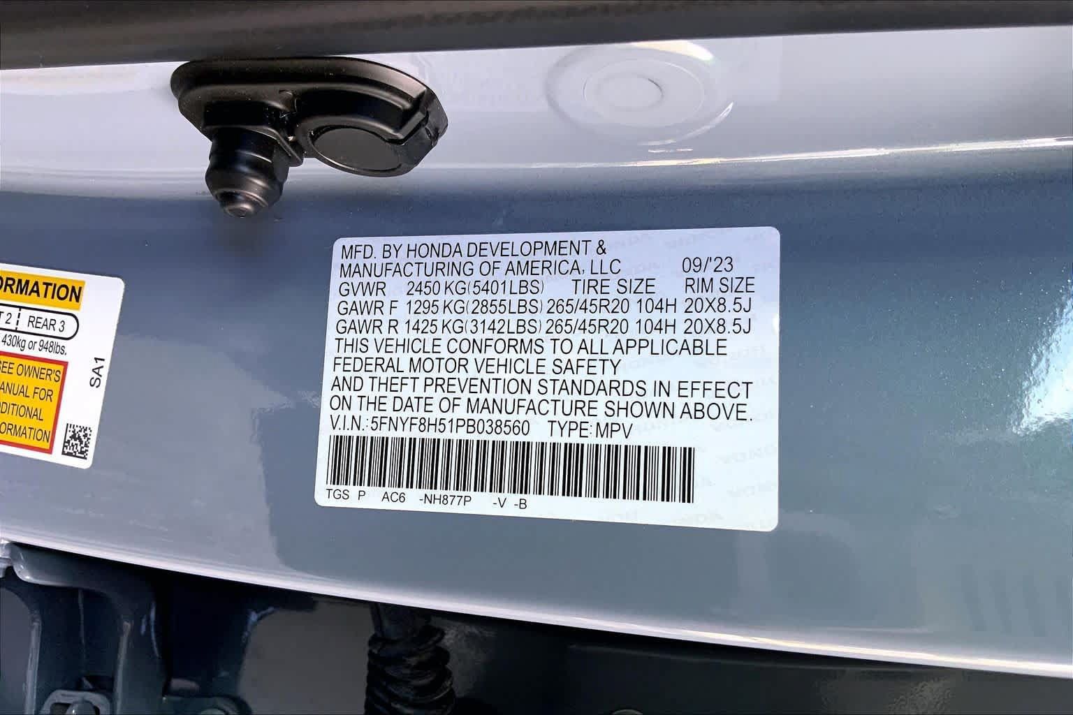 Used 2023 Honda Passport EX-L image 34