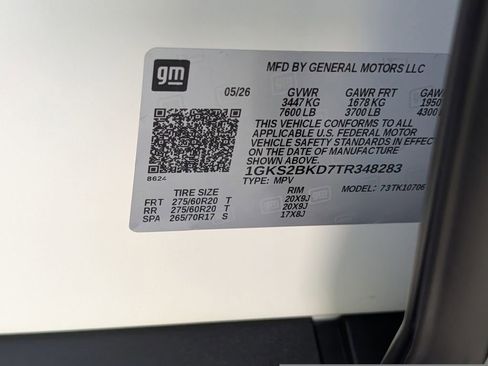 New 2026 GMC Yukon Elevation w/ Elevation Premium Package AWD/4WD image 40
