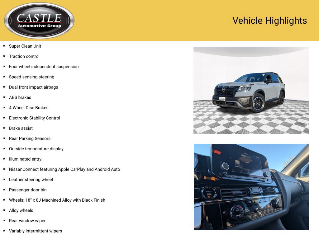 Used 2025 Nissan Pathfinder Rock Creek AWD/4WD image 4