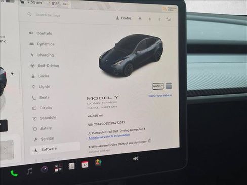 Used 2024 Tesla Model Y Long Range AWD/4WD image 3