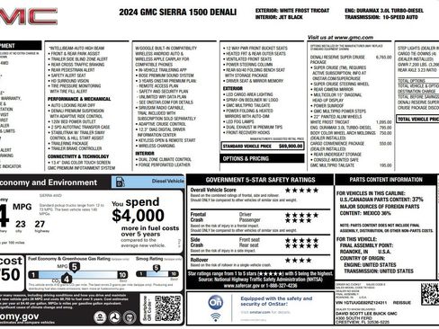 Used 2024 GMC Sierra 1500 Denali AWD/4WD image 30