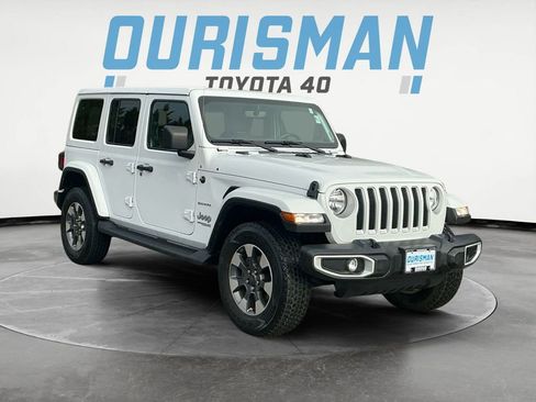 Used 2022 Jeep Wrangler Unlimited Sahara w/ Cold Weather Group image 1
