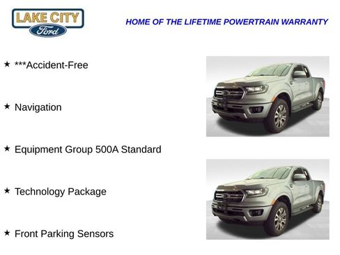 Used 2023 Ford Ranger Lariat w/ Technology Package AWD/4WD image 3
