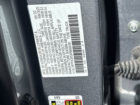Used 2023 Honda Ridgeline RTL image 28