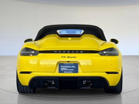 Certified 2022 Porsche 718 Boxster Spyder RWD image 6