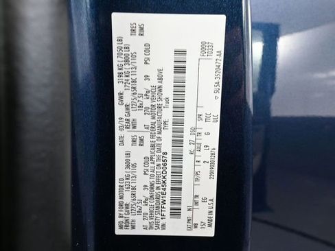 Used 2019 Ford F150 Lariat AWD/4WD image 50