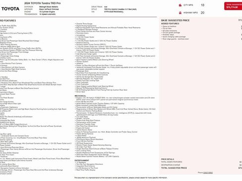 Used 2024 Toyota Tundra TRD Pro image 4