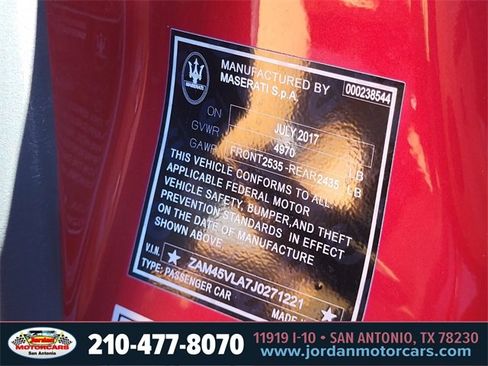 Used 2018 Maserati GranTurismo Sport image 30