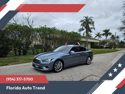 Used 2020 INFINITI Q50 Luxe image 1