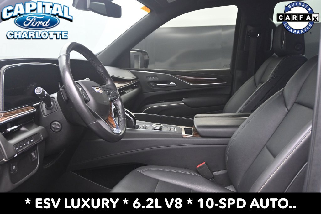 Used 2022 Cadillac Escalade ESV Luxury w/ LPO, Floor Liner Package AWD/4WD image 9