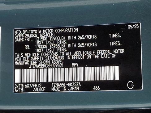 Used 2025 Toyota 4Runner TRD Off-Road image 30