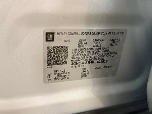 Used 2019 Chevrolet Trax LT w/ Driver Confidence Package FWD image 36