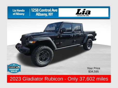 Used 2023 Jeep Gladiator Rubicon w/ Cold Weather Group AWD/4WD image 1