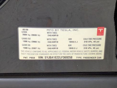 Used 2020 Tesla Model S Long Range image 27