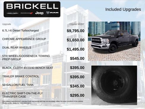 Used 2024 RAM 3500 Tradesman w/ Chrome Appearance Group AWD/4WD image 5