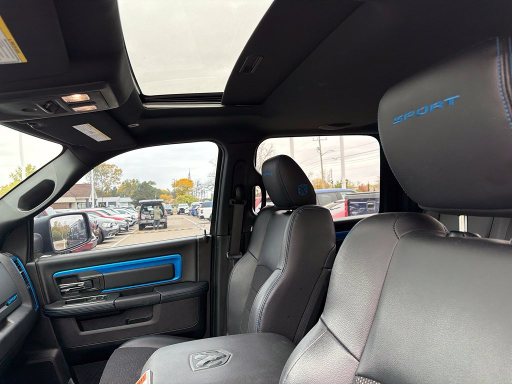 Used 2018 RAM 1500 Sport w/ Hydro Blue Sport Package AWD/4WD image 16