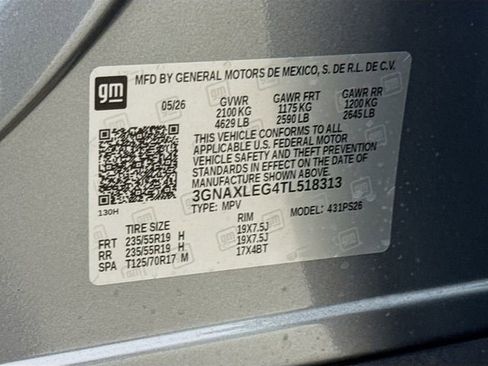 New 2026 Chevrolet Equinox RS w/ Convenience Package III FWD image 33