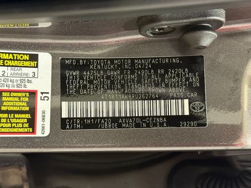 Certified 2024 Toyota Camry LE w/ Convenience Package FWD image 29
