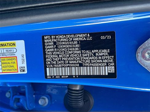 Used 2023 Acura TLX Type S PMC Edition image 34