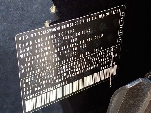 Certified 2025 Volkswagen Taos SE image 27