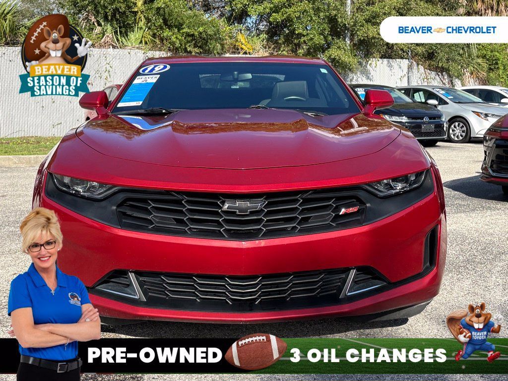 Used 2019 Chevrolet Camaro LT w/ RS Package RWD image 3