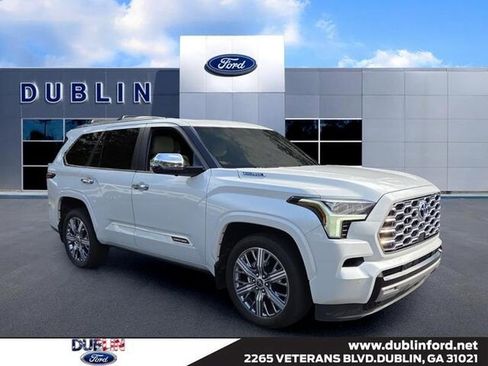 Used 2024 Toyota Sequoia Capstone AWD/4WD image 1