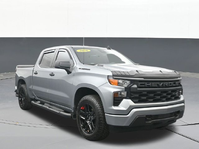 Used 2026 Chevrolet Silverado 1500 Custom w/ Turbomax Blackout Package AWD/4WD image 20