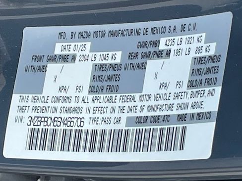 Used 2025 MAZDA MAZDA3 s image 34