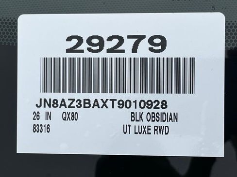 New 2026 INFINITI QX80 Luxe RWD image 35