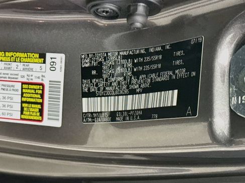 Used 2020 Toyota Sienna Limited Premium FWD image 36