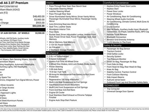 Used 2016 Audi A6 2.0T Premium image 30