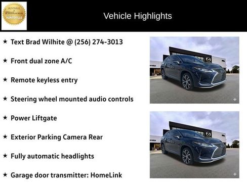 Used 2020 Lexus RX 350 AWD w/ Premium Package image 6