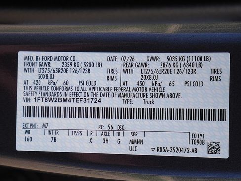 New 2026 Ford F250 Platinum AWD/4WD image 49