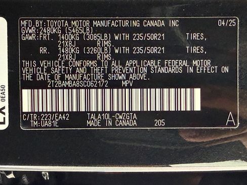 Used 2025 Lexus RX 350 Premium w/ Convenience Package FWD image 25