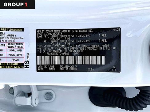 Certified 2026 Lexus NX 350 AWD w/ Accessory Package (2T) image 34