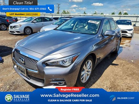 Used 2017 INFINITI Q50 3.0t Premium w/ Driver Assistance Package AWD/4WD image 1
