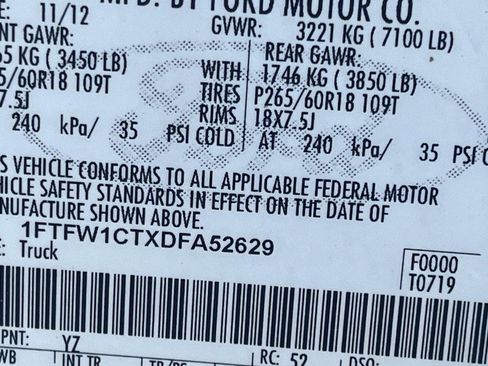 Used 2013 Ford F150 XLT w/ XLT Chrome Pkg image 15