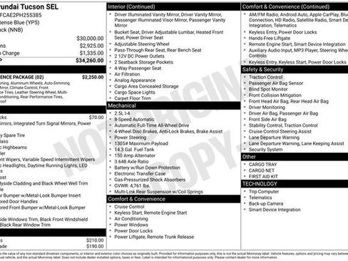 Certified 2023 Hyundai Tucson SEL w/ Convenience Package image 10