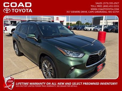 Certified 2025 Toyota Highlander Platinum
