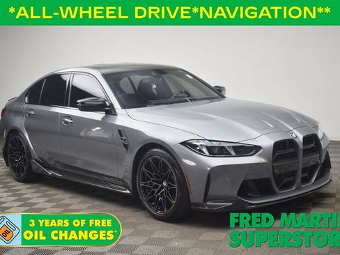 Used 2025 BMW M3 Competition w/ Parking Assistance Package AWD/4WD image 1