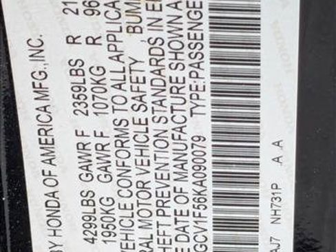 Used 2019 Honda Accord EX-L image 17