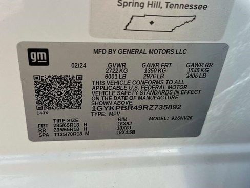 Certified 2024 Cadillac XT6 Luxury w/ LPO, Floor Liner Package AWD/4WD image 21