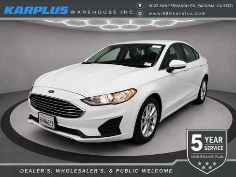 Used 2020 Ford Fusion SE FWD image 1