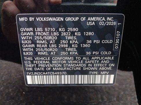 New 2026 Volkswagen Atlas SE FWD image 29