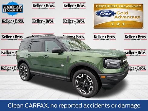 Certified 2023 Ford Bronco Sport Outer Banks w/ Tech Package AWD/4WD image 1